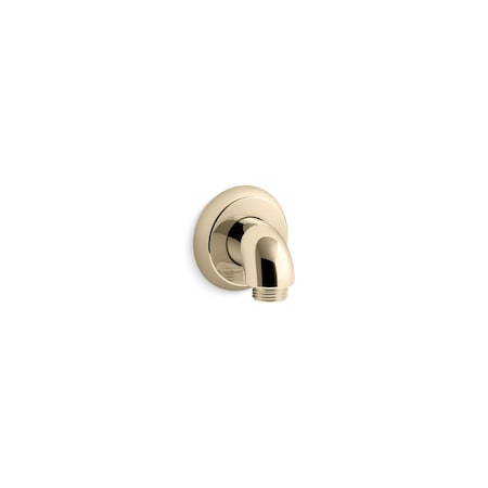 Kohler Forte Wall-Mount Supply Elbow With Check Valve 22174-AF